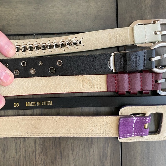 Skinny 6 Belt Assortment XL Plus size - Picture 4 of 16